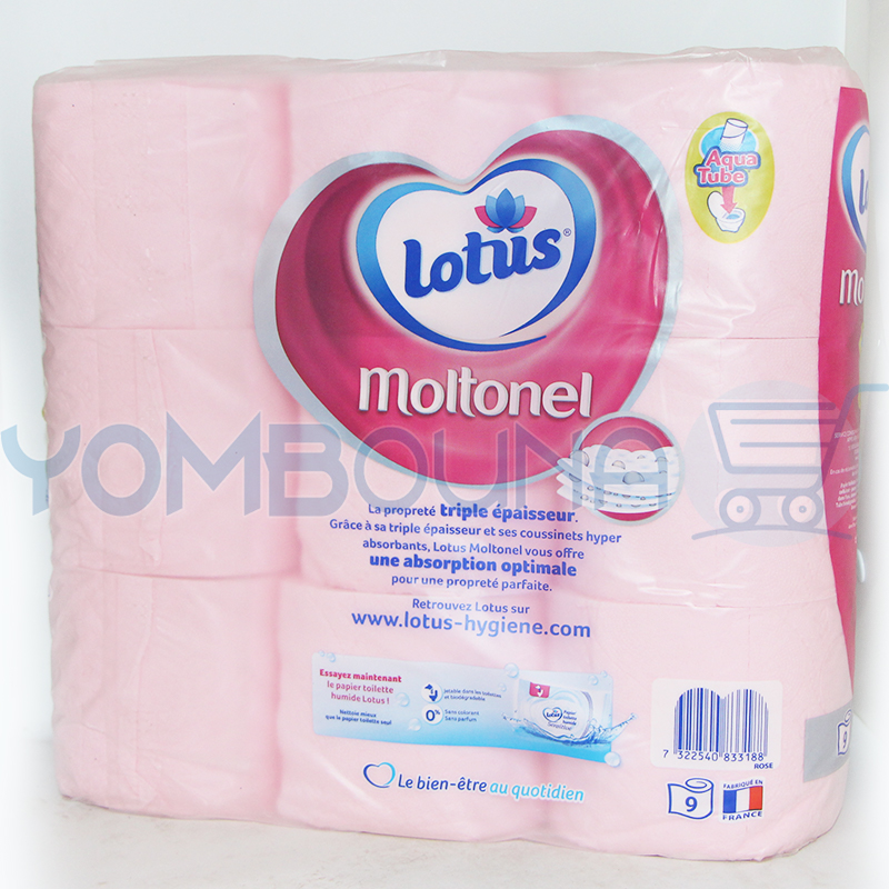 Papier toilette Lotus Moltonel